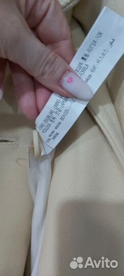 Пальто zara M шерсть