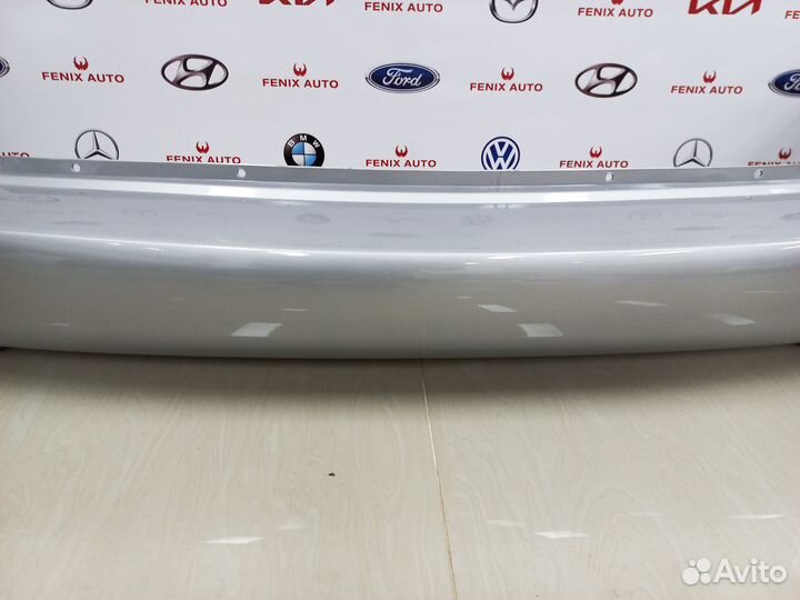 Бампер задний крашенный Хендай Акцент Серебристый