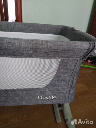 Детская кроватка-люлька приставная