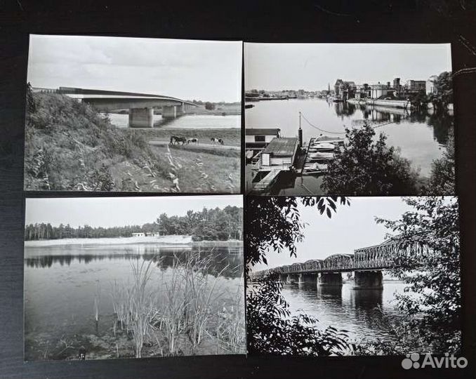 Набор винтажных фотографий Wittenberge 82 г гдр