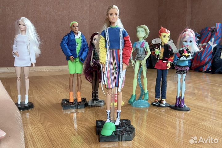 Куклы Monster High, Ever After High, Barbie