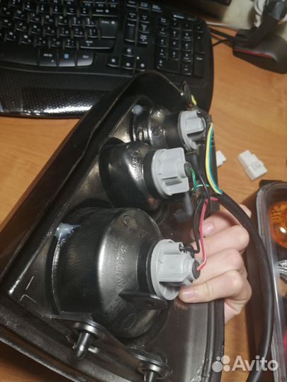 Задние фонари на Toyota corolla 100 универсал