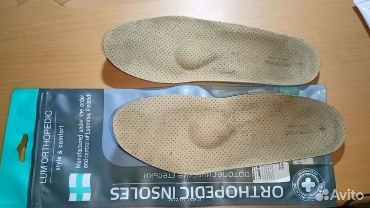 Стельки ортопедические 39 размера