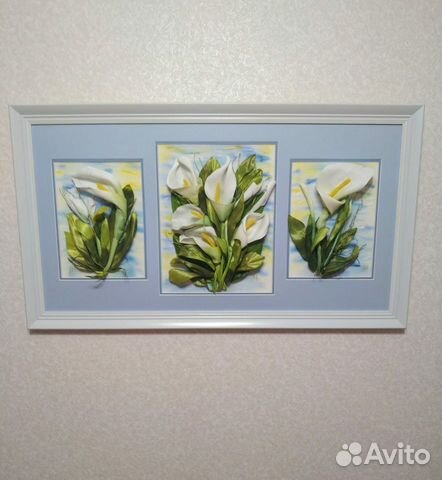 Картина из лент