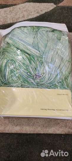 Готовая штора кисея(нитки)