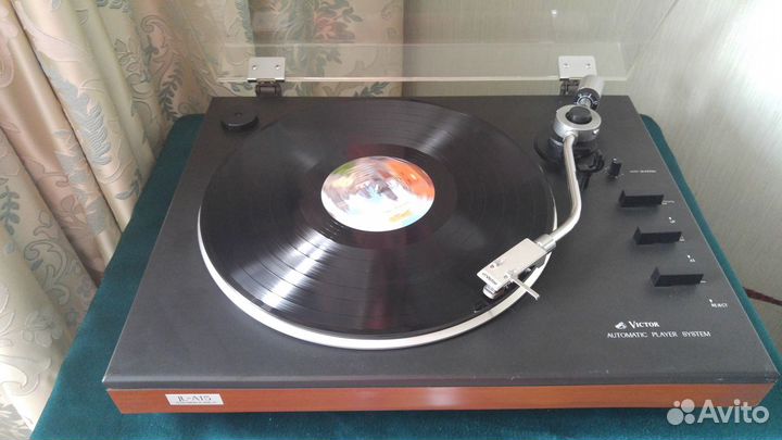 Victor JL-A15 Проигрыватель винила Видео работы