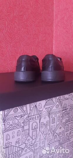 Туфли кожаные школьные Котофей