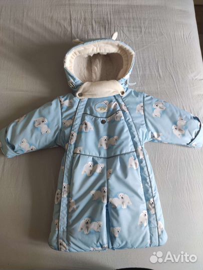 Комбинезон трансформер зимний