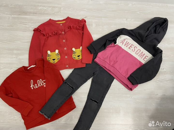 Пакет вещей на девочку