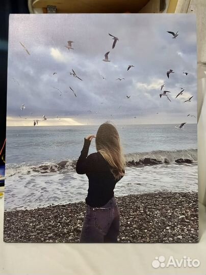 Портрет на холсте по фото на заказ в Уфе