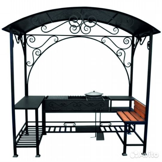 Мангал беседка