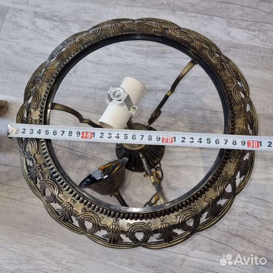 Люстра потолочная бу