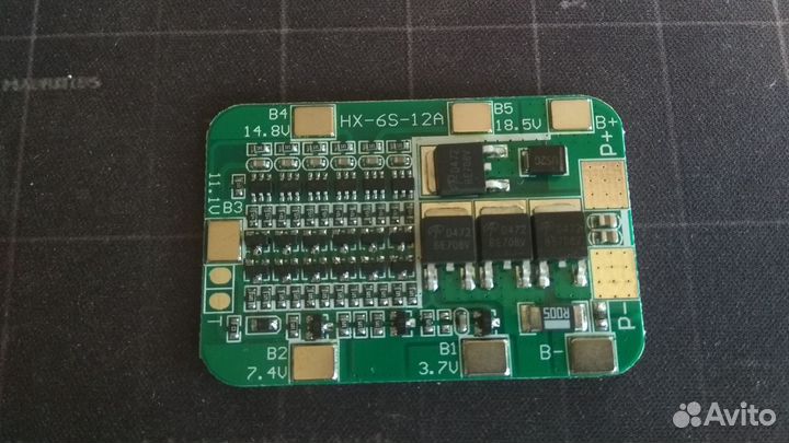 BMS 6s контроллер для li-ion 18650
