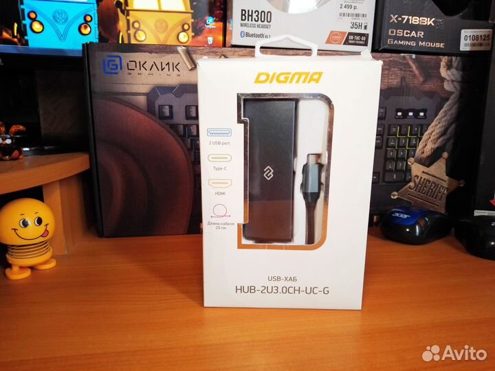 Разветвитель Hub USB-C (Type C)