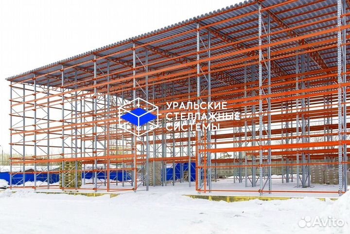 Стеллажи паллетные Фронтальные стеллажи