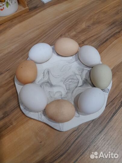 Тарелка для пасхальных яиц и кулича