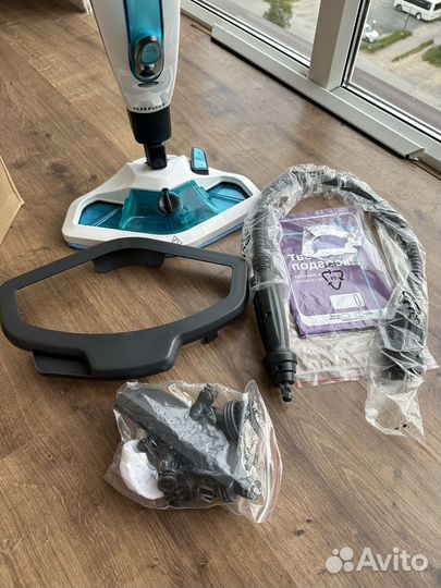 Паровая швабра Kitfort кт-1003, 2 в 1