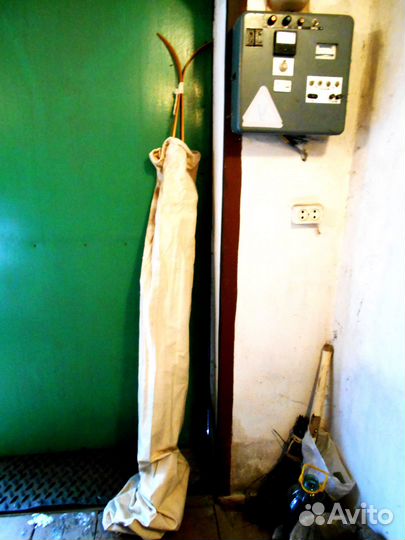 Лыжи беговые с ботинками и чехлом