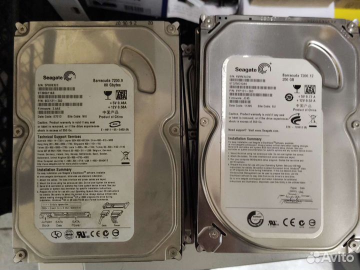 Продам жесткий диск (HDD ) 2,5/3,5”