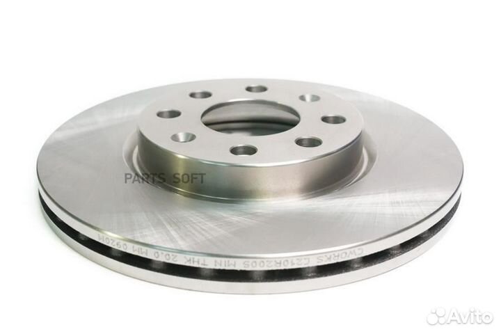 Cworks C210R2005 Диск тормозной передний