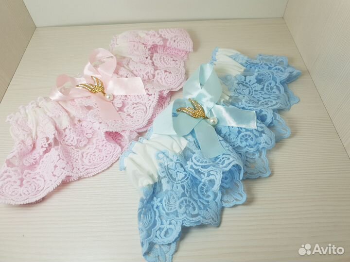 Новые резинки банты для конверта на выписку