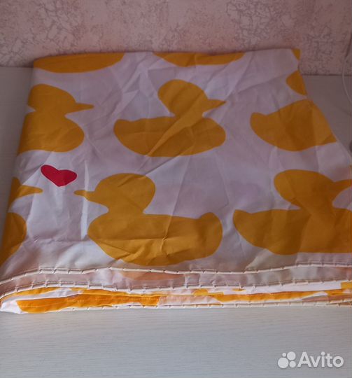 Шторка в ванную Уточки в хорошем состоянии