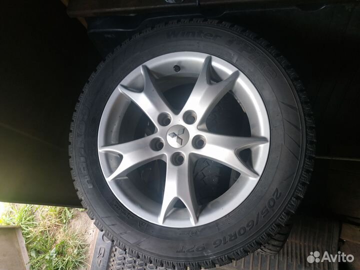 Колеса зимние на Mitsubishi Lancer 10