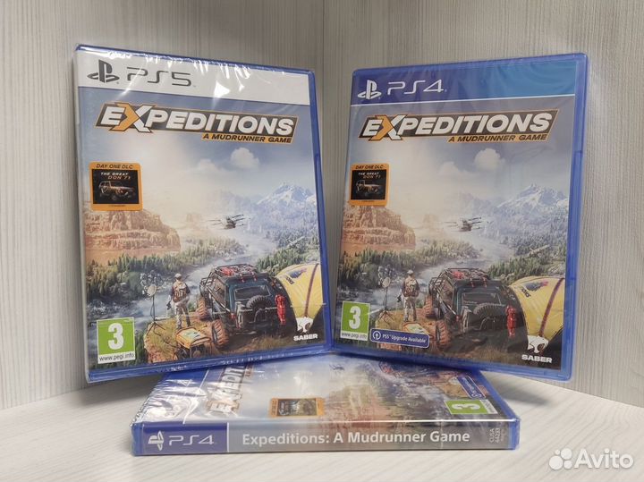 Expeditions a mudrunner game(диски для ps4 и ps5)