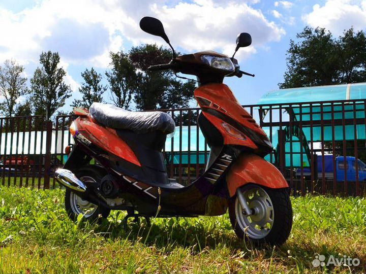 Скутер racer rc50qt-3 meteor красный