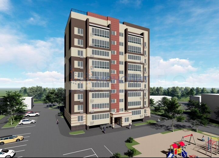 1-к. квартира, 39,4 м², 2/9 эт.