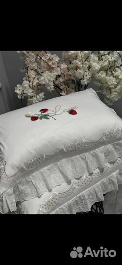 Постельное белье клубничка