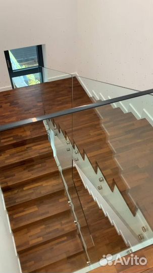Перила из стекла