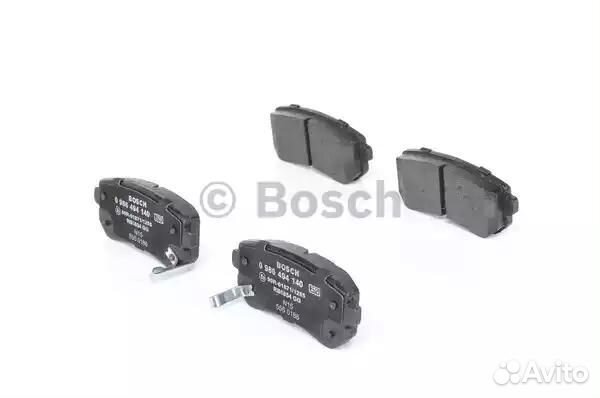 Колодки тормозные дисковые задние bosch 0986494140