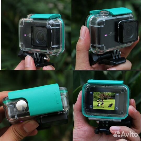 Бокс водонепроницаемый 45м для Xiaomi Yi2 4K