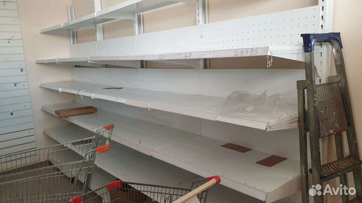 Торговые стеллажи для магазина бу