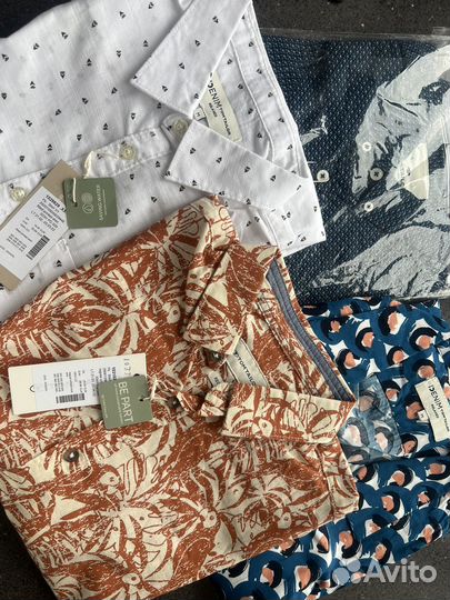 Рубашка Tom tailor 48 M с коротким рукавом новая
