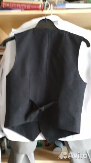Жилет на мальчика 1-3 класс брюки школьные