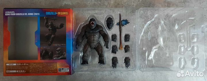 Godzilla VS. Kong S.H.Monsterarts Bandai Оригинал