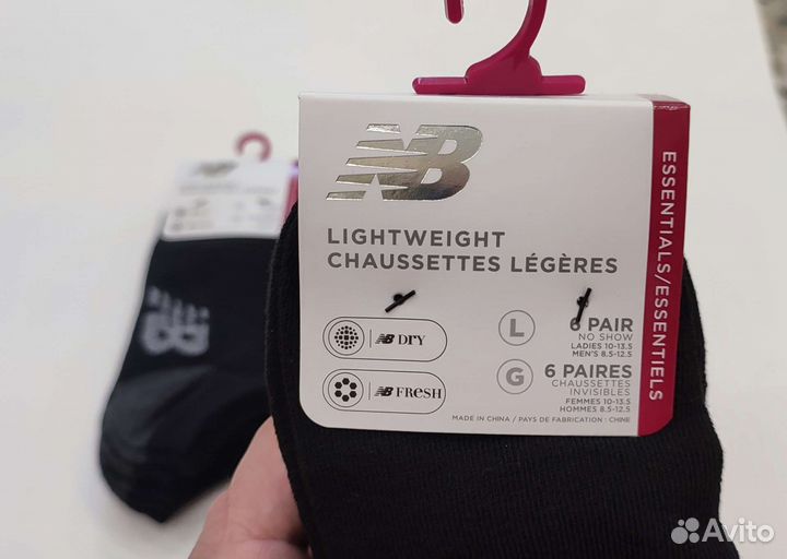 Носки New balance /1уп-6пар