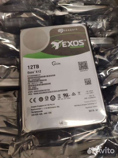 Жесткий диск 12 тб Seagate ST12000NM0127 HDD 12Tb