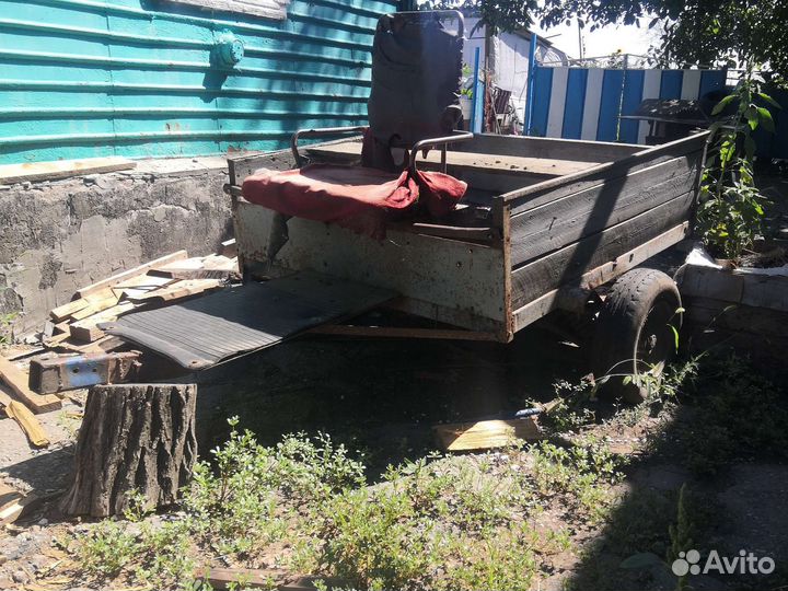 Прицеп на мотоблок бу