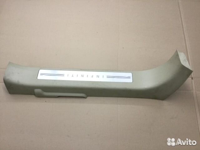 Накладка на порог передняя Инфинити фх S51 с 2008г