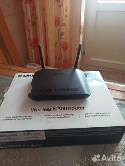 Роутер d link N 300