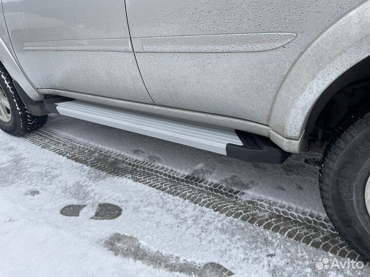 Подножки для мицубиси паджеро спорт