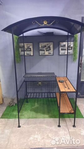 Мангал с крышей. Новый