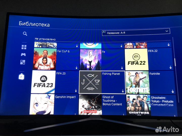 Sony playstation 4 slim 1tb(75игр/идеал)