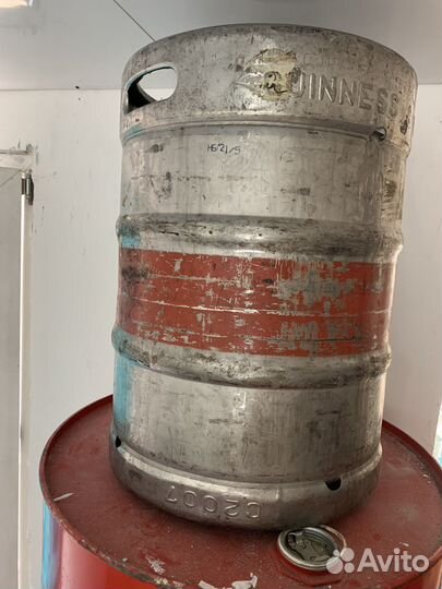 Бочка декор 216,5 л и кеги металл