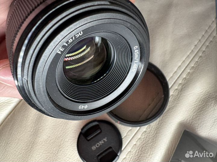 Объектив Sony e 50mm f 1.8