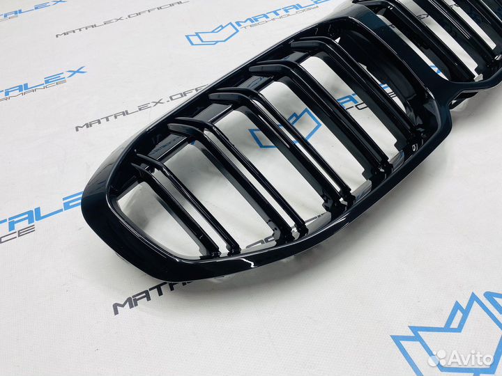 Решетка радиатора BMW F40 рест, М стиль, глянец