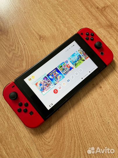 Nintendo switch Mario Edition первая ревизия